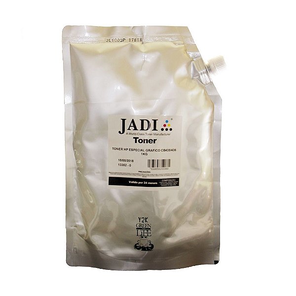Bag Refil para Toner HP Químico Monocromático CB435A | 435 | 35a 1kg