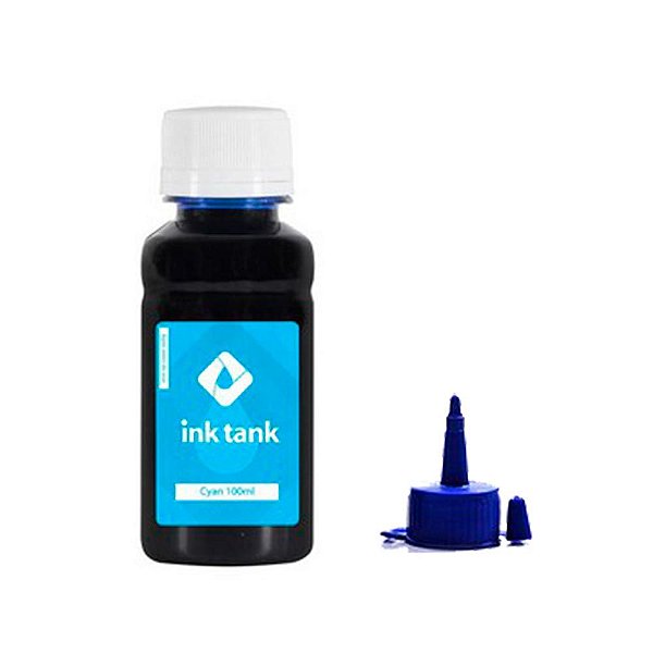 Tinta Corante para Epson L375 EcoTank Cyan 100 ml - Ink Tank