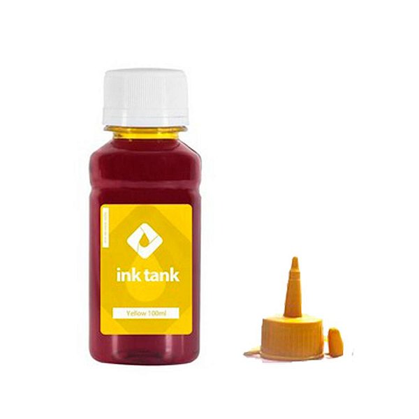 Tinta Corante para Epson L1300 Bulk Ink Yellow 100 ml - Ink Tank