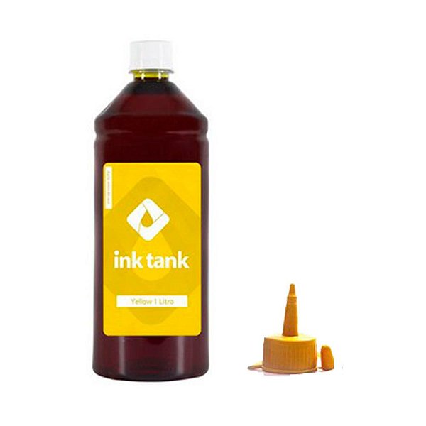 Tinta Corante para Epson T504 Bulk Ink Yellow 1 Litro - Ink Tank