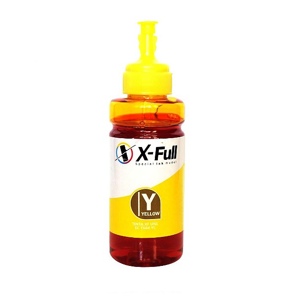 TINTA PARA EPSON L800 CORANTE XFULL YELLOW 100ML (SEM CAIXA)