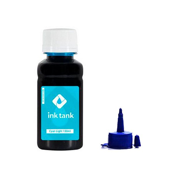 Tinta Corante para Epson L805 Bulk Ink Cyan Light 100 ml - Ink Tank