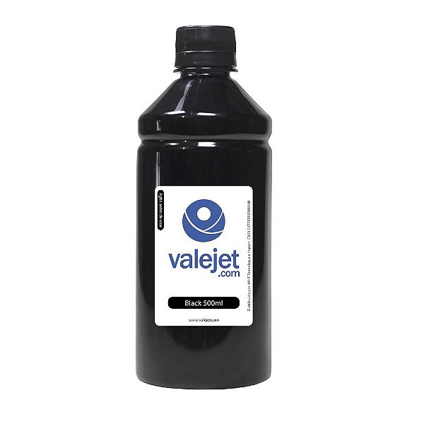 Tinta Epson Bulk Ink L310 Black 500ml Corante Valejet