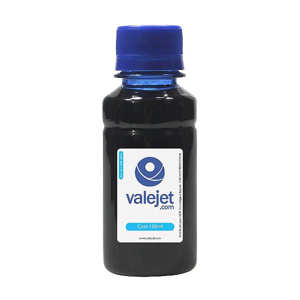 Tinta Cartucho Canon MG2410 Cyan 100ml Corante Valejet