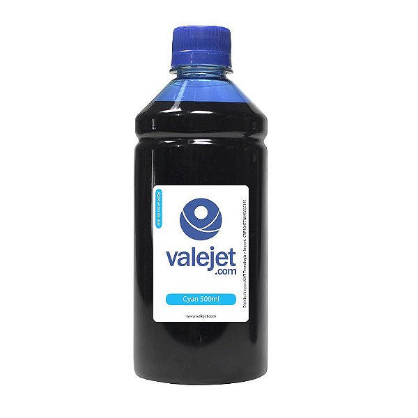 Tinta Cartucho Canon MG2510 Cyan Corante 500ml Valejet