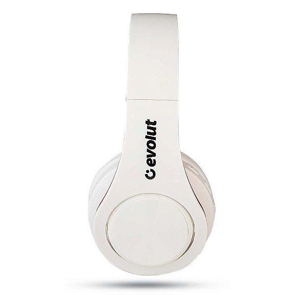 Headphone Bluetooth EO-602 Branco Evolut