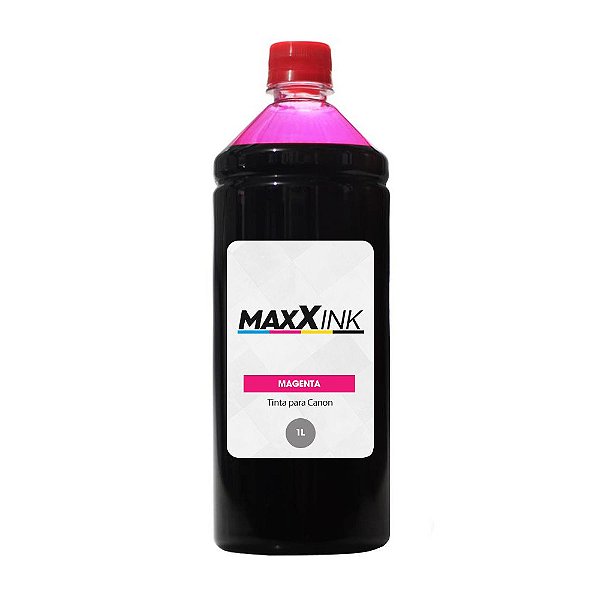 Tinta Canon Universal Magenta Corante 1 Litro Maxx Ink