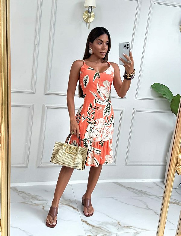 VESTIDO LARISSA - (Veja a Descrição do Produto Abaixo de Calcule o Frete)