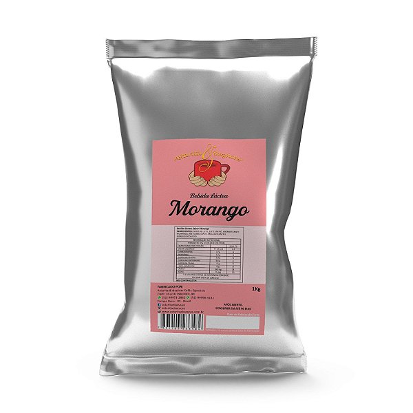 BEBIDA LÁCTEA SABOR MORANGO