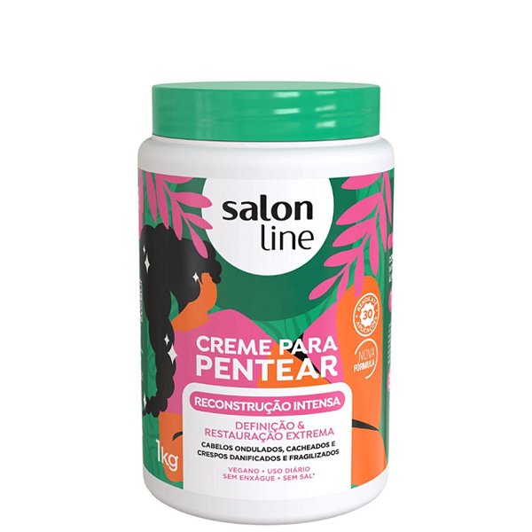 Creme para Pentear Reconstrução Intensa 1kg - Salon Line