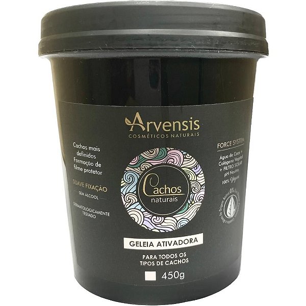 Geleia Ativadora de Cachos Suave Fixação 150g - Arvensis