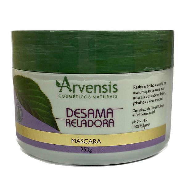 Máscara Desamareladora 250g Brilho Desamareladora - Arvensis