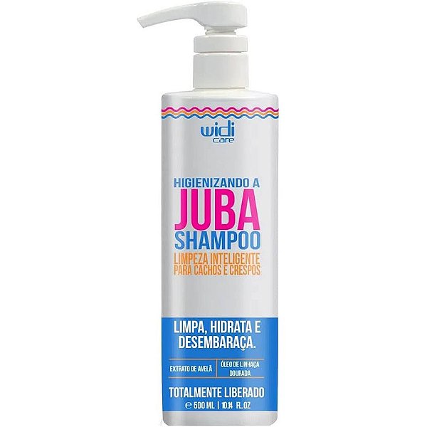 Higienizando a Juba Shampoo Suave 500ml - Widi Care