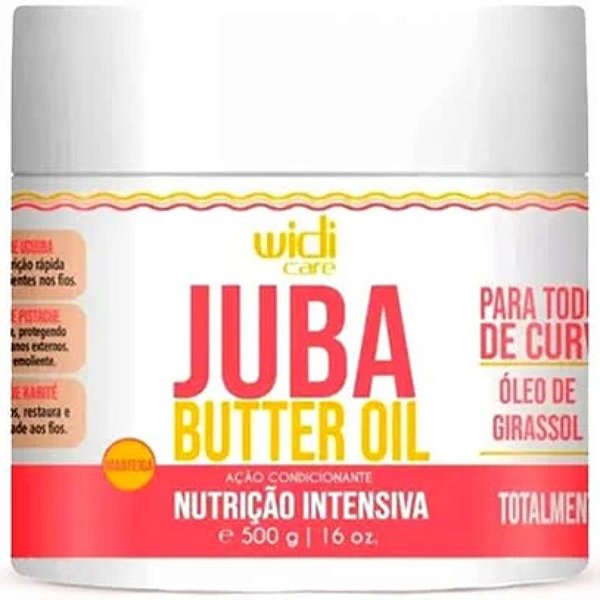 Juba Butter Oil Nutrição Intensiva 500g Widi Care