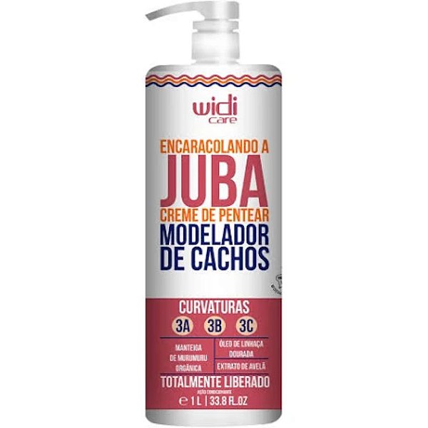 Juba Encaracolando Creme De Pentear Widi Care 1 Litro