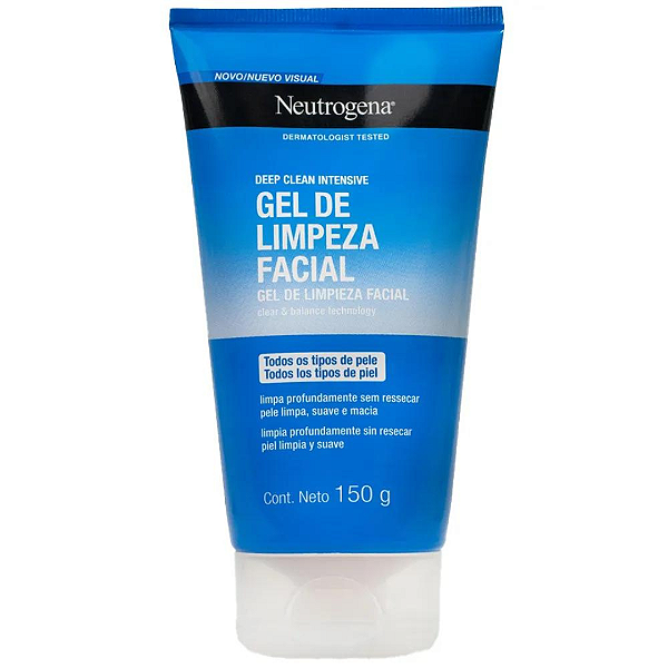 Gel Limpeza Facial Clear & Balance Tecnology 150g Neutrogena