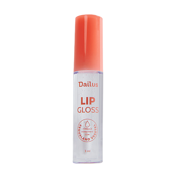 Lip Gloss Fórmula Hidratante Esqualano Vegetal 3ml - Dailus