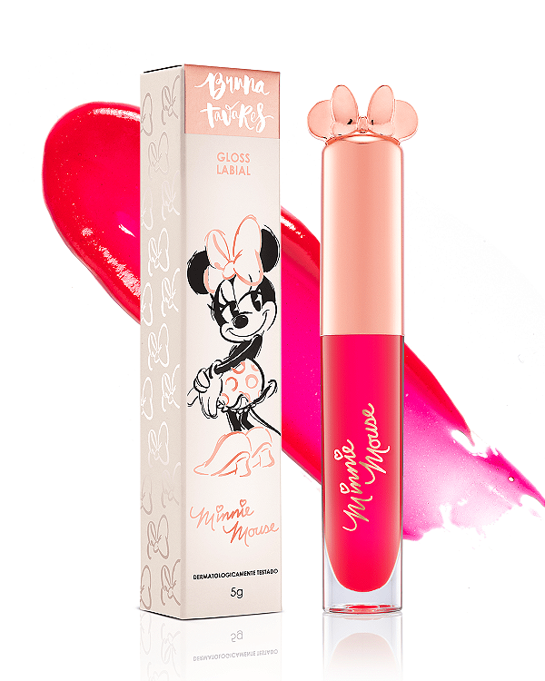 BT Gloss Minnie Mouse Loves Me- Bruna Tavares 5g