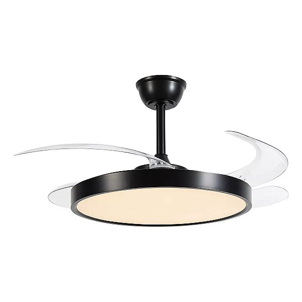 VENTILADOR TETO AIR BASE MULTICOR PTO DIM BIV- OPUS