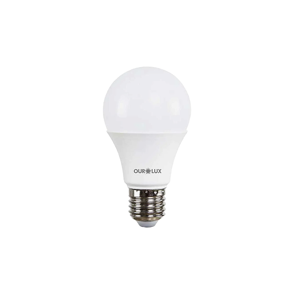 LAMPADA BULBO 12W 6.5K 1018LM E27 - OUROLUX