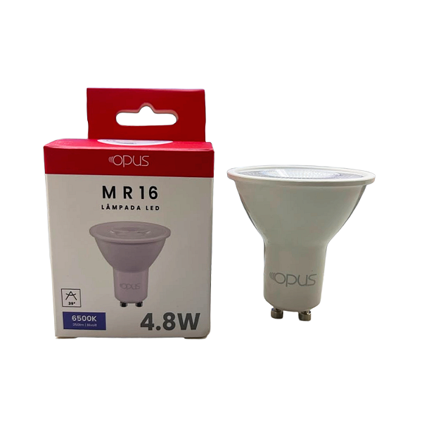 LAMPADA DICROICA 4.8W 6.5K 350LM 36° IP20 - OPUS