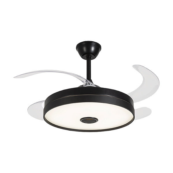 VENTILADOR DE TETO AIR SOUND MULTICOR PRETO DIM BIVOLT OPUS
