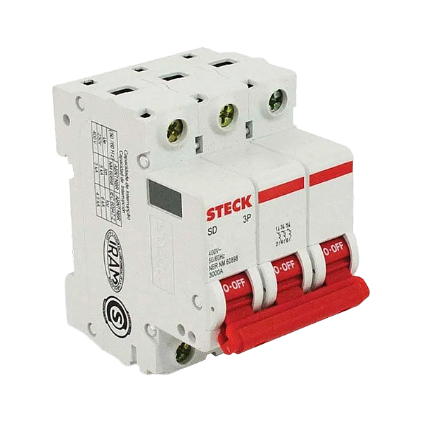 DISJUNTOR TRIPOLAR 25A CURVA C 3KA - STECK
