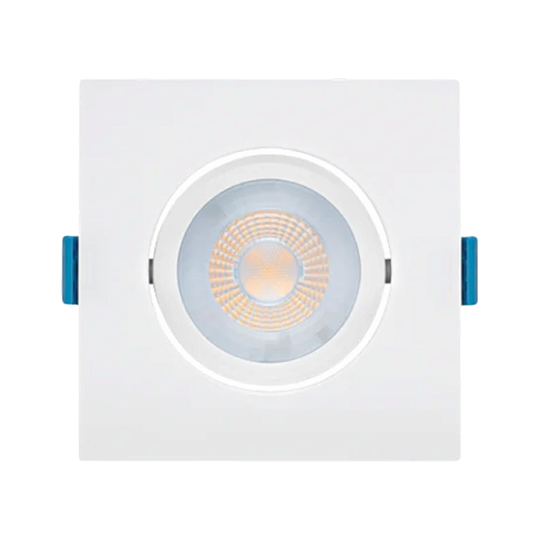 SPOT EMBUTIDO QUADRADO 4.5W 3.0K MR16 DICROICA EASY - STELLA
