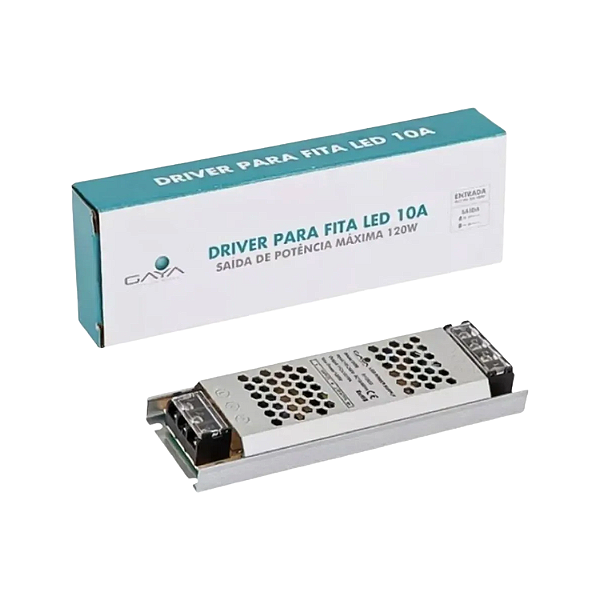 FONTE SLIM 10A 12V 120W IP20 - GAYA