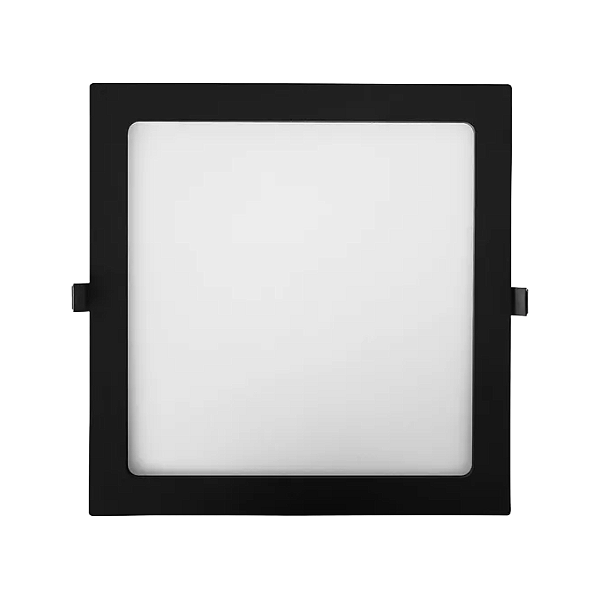 Painel Embutido Quadrado 24w 6.5k Preto - Avant