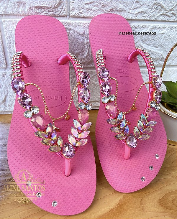 Slim Sereia Rosa Cristal