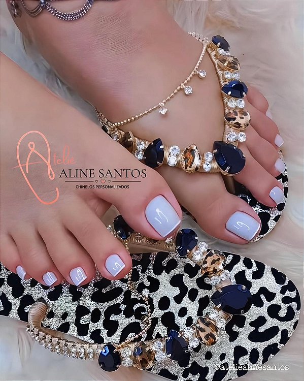 Rasteirinha Animal Print