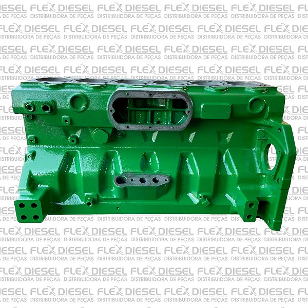 BLOCO MOTOR JOHN DEERE 6081 - USADO REVISADO - R115471