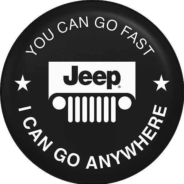 Capa de Estepe Personalizada Impermeável Resistente Estampada para Jeep