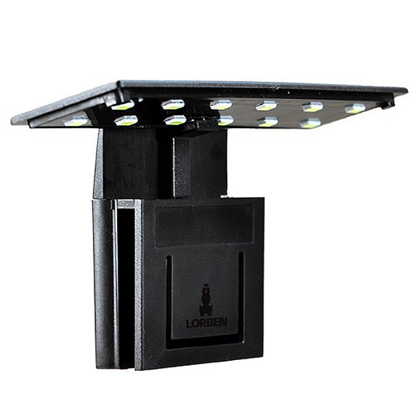 Luminária para Aquário Lorben 12 Led Branco Frio 6500K X3 5W Bivolt
