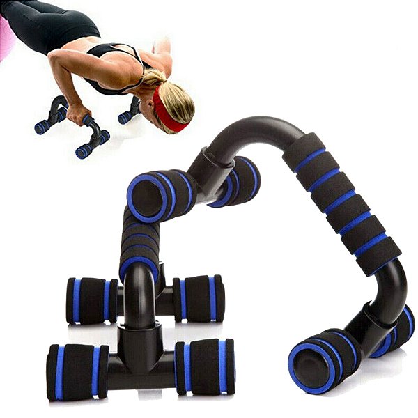 Par de Barras de Apoio para Flexão de Braço Lorben Exercícios Fitness Calistenia