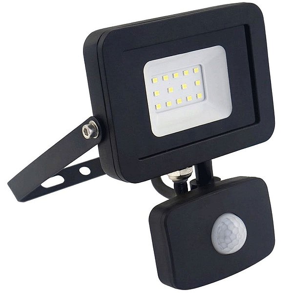 Holofote Refletor Led 10W Lorben com Sensor de Presença Movimento por Indução
