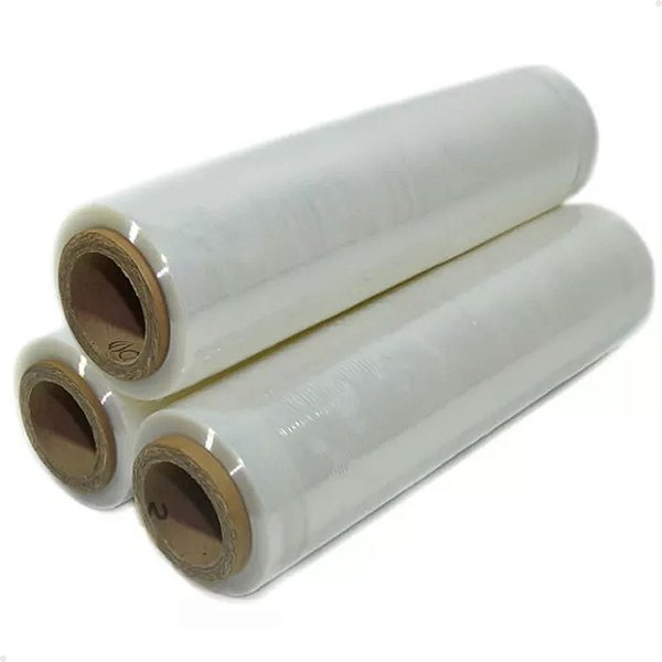 Rolo Filme Stretch 500x0,25 Incolor Virgem 200 Metros Lorben