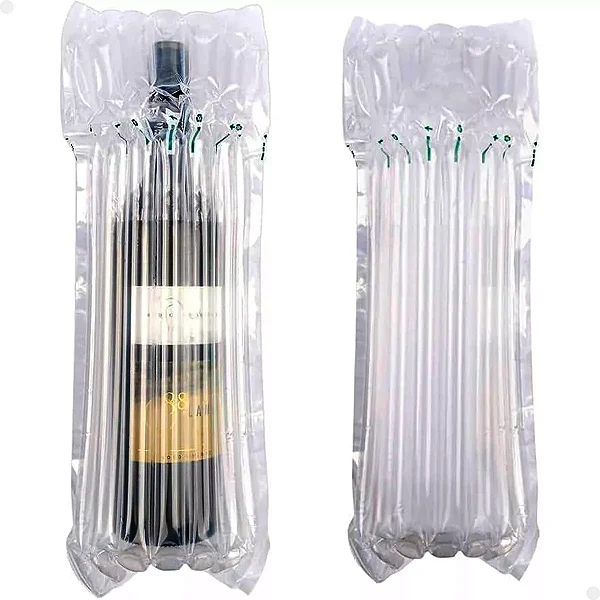 Kit 50x Protetor Inflável Grande 41x24cm Transporte Garrafas