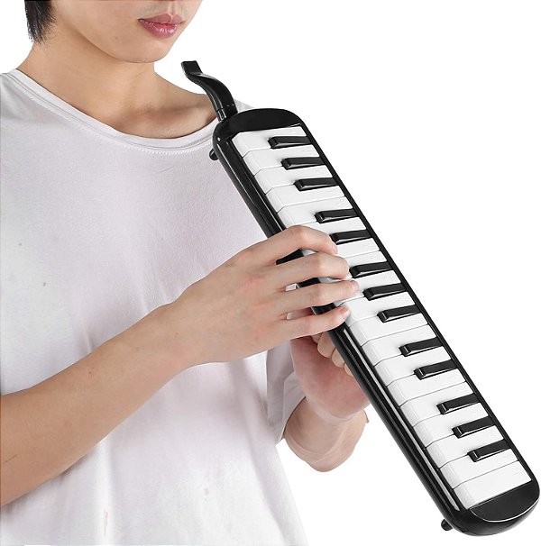 Escaleta Melodica Lorben 32 Teclas Capa E Mangueira