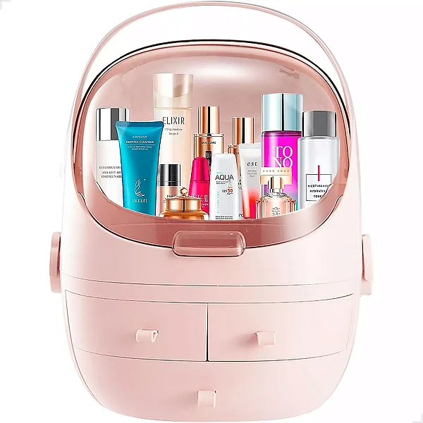 Caixa Organizadora De Maquiagem Cosméticos Lorben