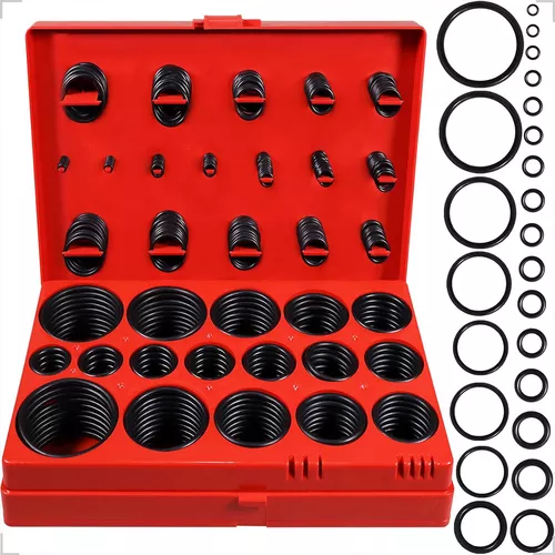 Oring Anel Vedação Jogo Estojo Borracha Kit Lorben 419 Peças
