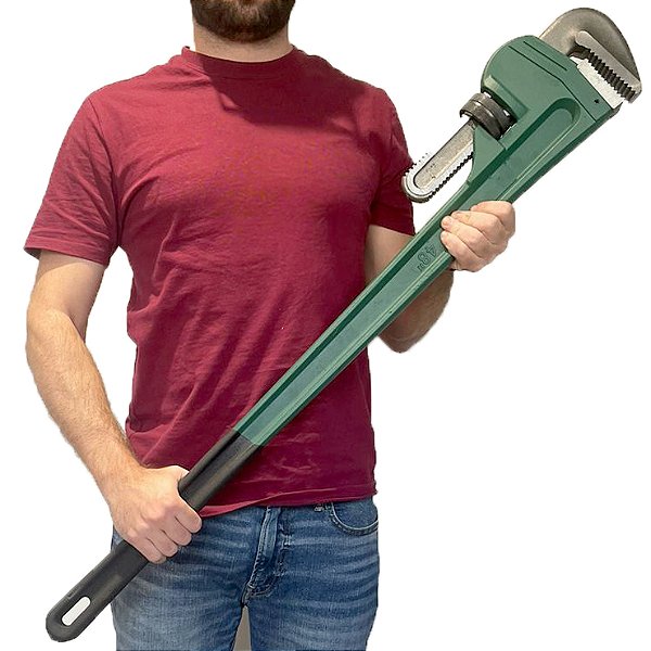 Chave Grifo 48'' Pol Profissional Tubulações Encanamento