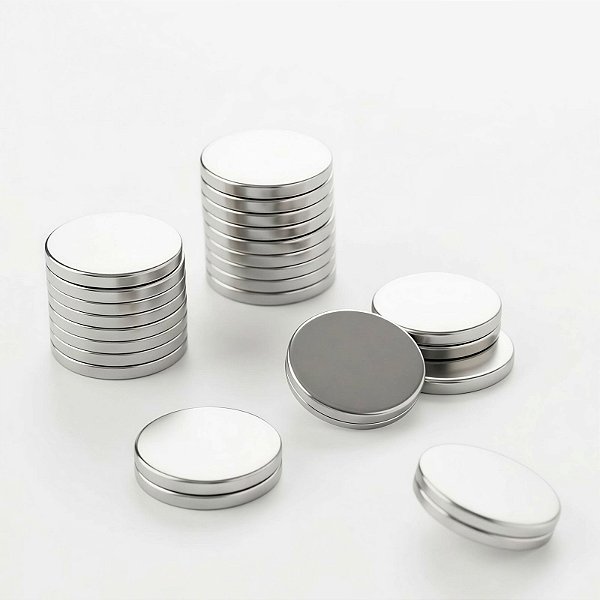 Kit 10 Ímãs de Neodímio Redondos N35 10x2mm Super Forte