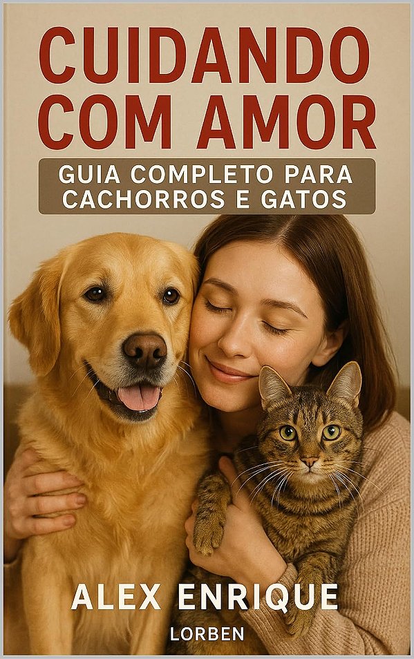 Cuidando com Amor: Guia Completo para Cachorros e Gatos - E-Book