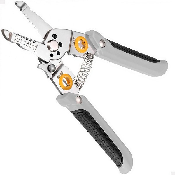 Alicate Multifuncional Decapador e Crimpador – Aço Inox Reforçado 6 em 1