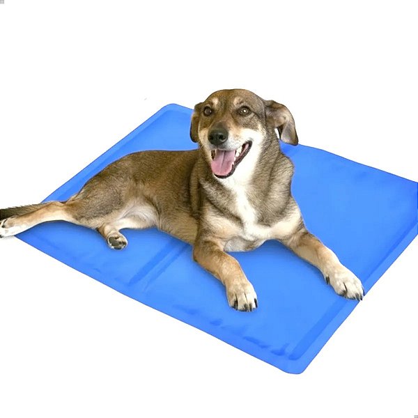 Tapete Gelado Refrescante Cão Gato Gel Auto-enfriamento 50x40cm