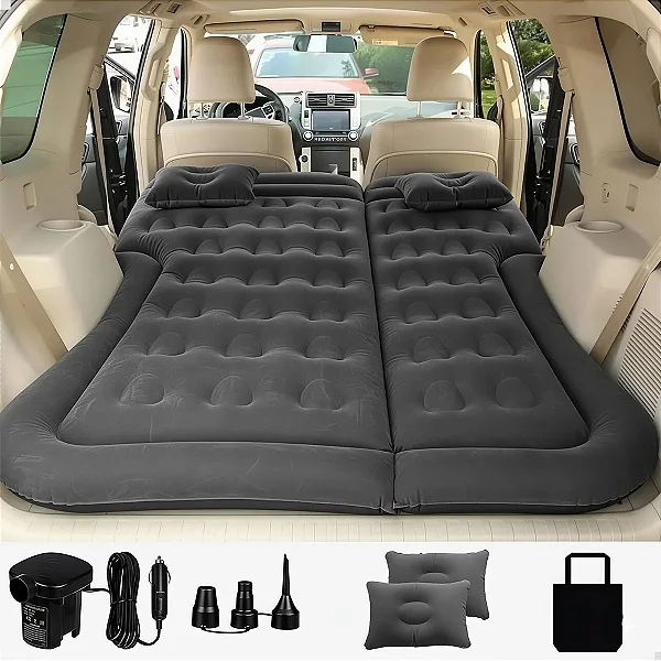 Colchão De Viagem Inflável Dobrável Para Carro Suv Camping
