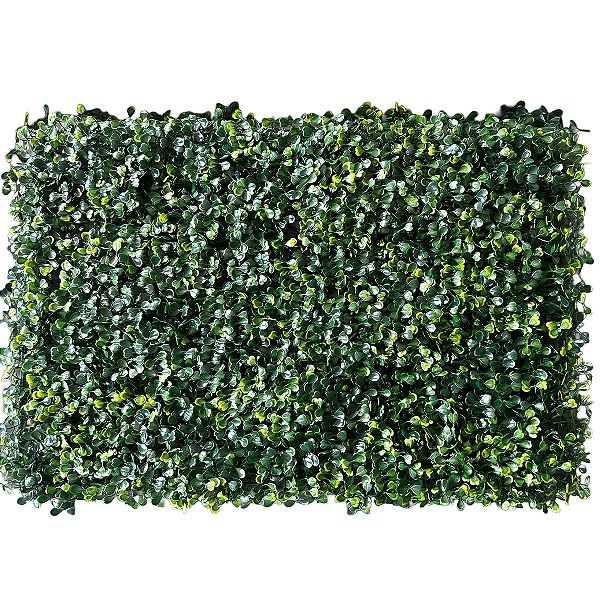 Placa Grama Artificial Buchinho 40x60 Muro Inglês Realista