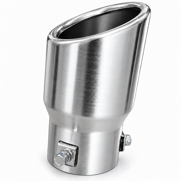 Ponteira Escapamento Esportiva aluminio Oval Até 2 Polegadas Lorben